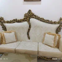 مبل سلطنتی چوب راش ۷نفره