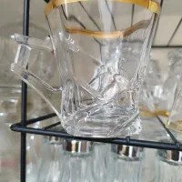 استکان چای لب طلایی خارجی