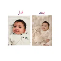 ادیت عکس نوزاد