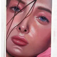 نقاشی چهره و منظره
