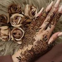 حنای عروس.سینی حنا.دسته گل .گیفت