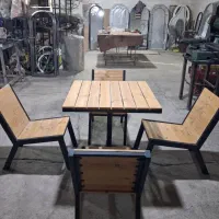 ناهارخوری کم جا طرح چوب روس