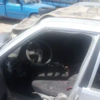 ماشین پراید تصادفی