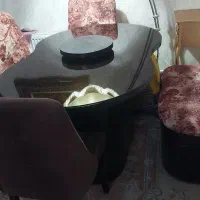 میز نهارخوری ۶ نفره با آباژور