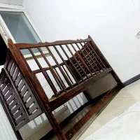 تخت نوزاد کودک چوب گردو