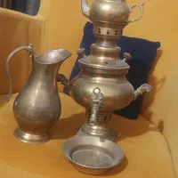 سماورزغالی برنجی