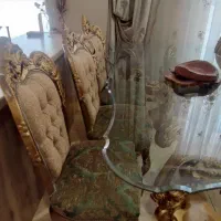 میز غذاخوری پرکار ش شش نفره