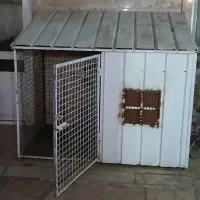 قفس فلزی چوبی