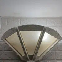 دیوار کوب چوبی