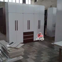 کمد دیواری آماده ۳ کشو طرح مروارید کد 151