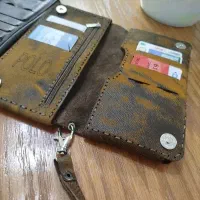 کیف پول مردانه چرم طبیعی