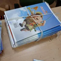 دفتر 40 برگ خط دار و نقاشی