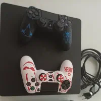 ps4 slim 1 Tra کپی خور دو دسته فول بازی