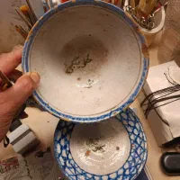 کاسه عتیقه قجری ۱۴۰سال قدمت