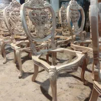 کلاف خام کلاف صندلی دورو منبت قاب دار دیانا