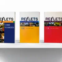 کتاب زبان فرانسه قفله Reflets