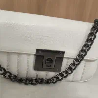 کیف سفید کاملا نو