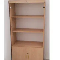 کتابخانه یا کمد چوبی