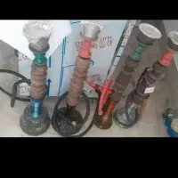 چهار تا قلیون چوبی