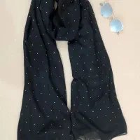 شال مشکی و رنگی