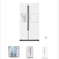 یخچال ساید بای ساید و تلویزیون ۵۵ اینچ