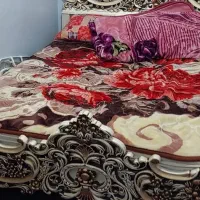 تخت خواب منبتکاری به همراه تشک