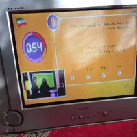 تلویزیون ۲۱اینچ   صفحه تخت سامسونک صلی سالم وشفاف
