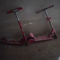 دوعدد اسکوتر کارکرده فلزی