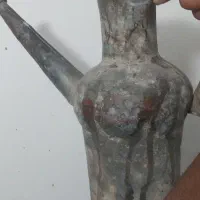 آفتابه مسی با قدمت ۱۰۰سال