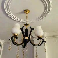 لوستر سه شاخه زیبا