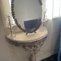 اینه و کنسول روکش نقره