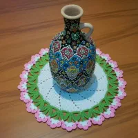 رومیزی قلاببافی