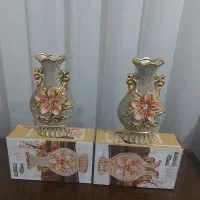 ۲عدد گلدان تزئینی نو