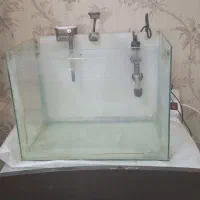 آکواریوم با تجهیزات و دکور