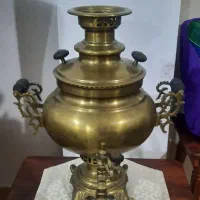 سماور زغالی ۸لیتری برنجی