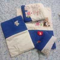 سرویس رختخواب نوزادی ۴تیکه  کاملا نو