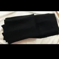 دو قواره چادر مشکی ساده