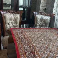 میز نهارخوری چوبی ۸نفره شیک