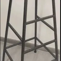 چهارپایه فلزی رنگ کوره ای