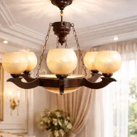 لوستر چوبی سالم و زیبا