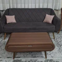 مبل ۷نفره با جلومبلی وعسلی