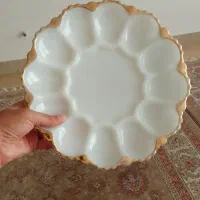 پارچ و ۴عدد لیوان سرمه ای وجاتخم مرغی آمریکایی