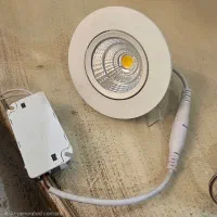 چراغ ال ای دی گرد توکار