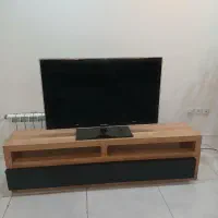 تلویزیون LED سامسونگ 40 اینچ و میز تلویزیون