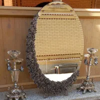 آینه و شمعدان