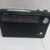 رادیو قدیمی ۶موج عالی توشیبا
