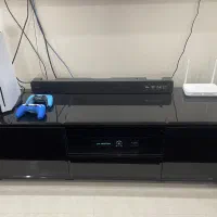 میز تلویزیون شیشه ای