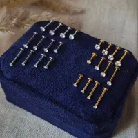نگین میکرودرمال گوش پیرسینگ پرسینگ
