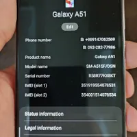 سامسونگ Galaxy A51 با حافظهٔ ۱۲۸ گیگابایت|موبایل|تهران, چیتگر|دیوار