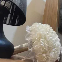 دست گل عروس مصنوعی